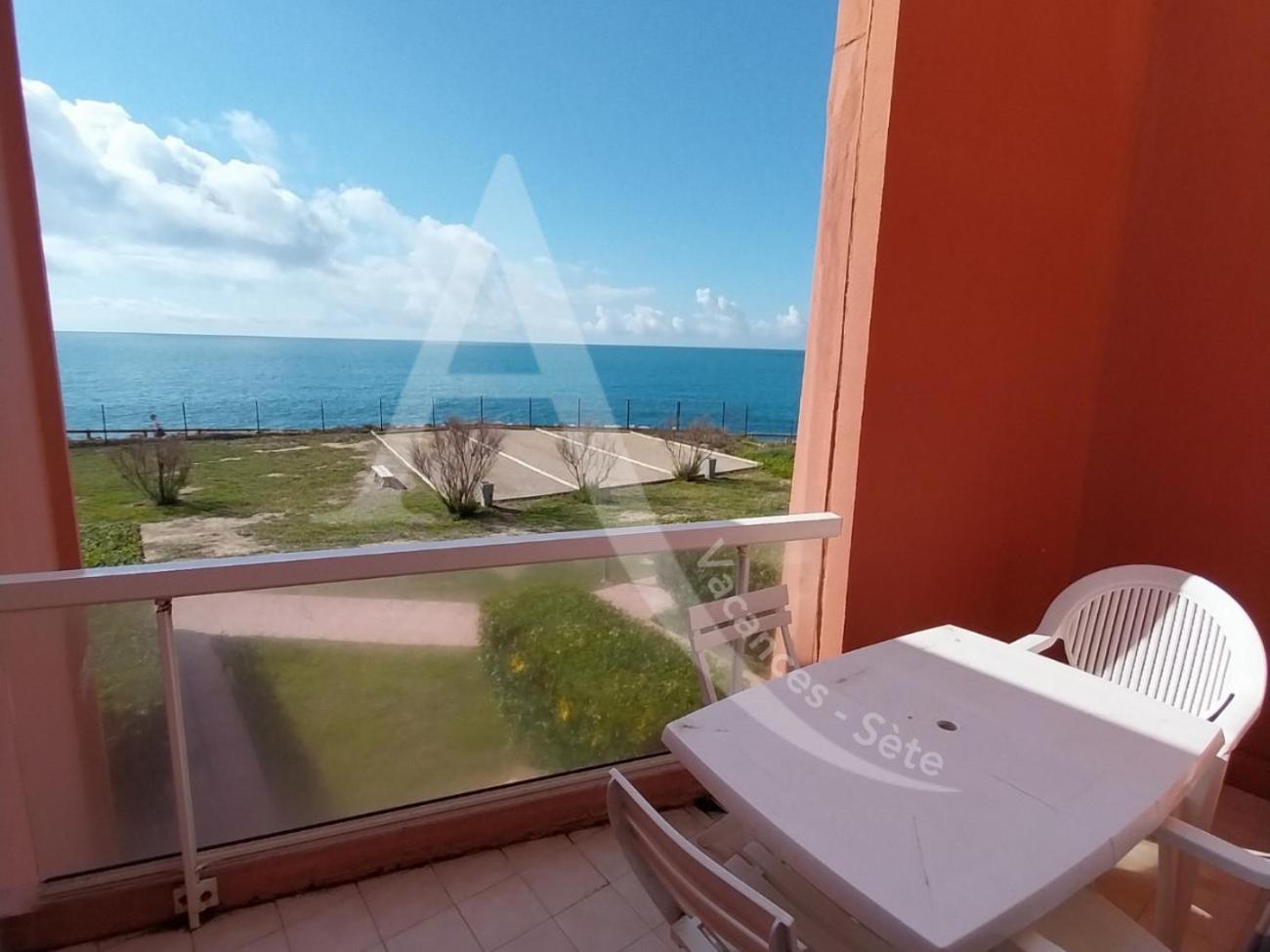 Studio 4 Pers, Pkg, 1Ere Ligne Mer, Piscine, Tennis Сет Екстериор снимка