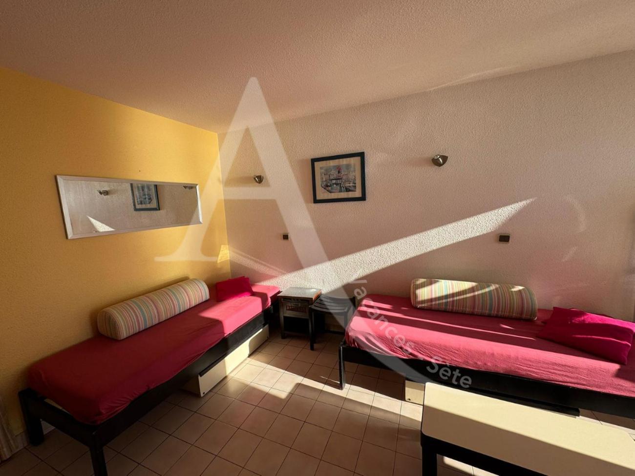 Studio 4 Pers, Pkg, 1Ere Ligne Mer, Piscine, Tennis Сет Екстериор снимка