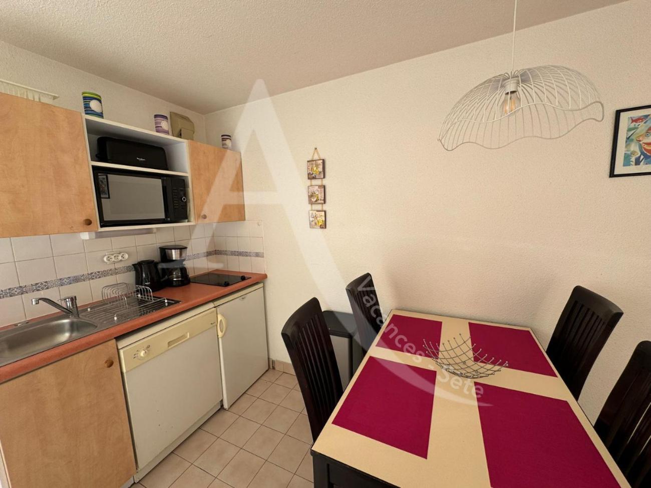 Studio 4 Pers, Pkg, 1Ere Ligne Mer, Piscine, Tennis Сет Екстериор снимка