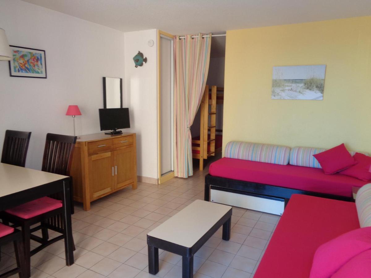 Studio 4 Pers, Pkg, 1Ere Ligne Mer, Piscine, Tennis Сет Екстериор снимка